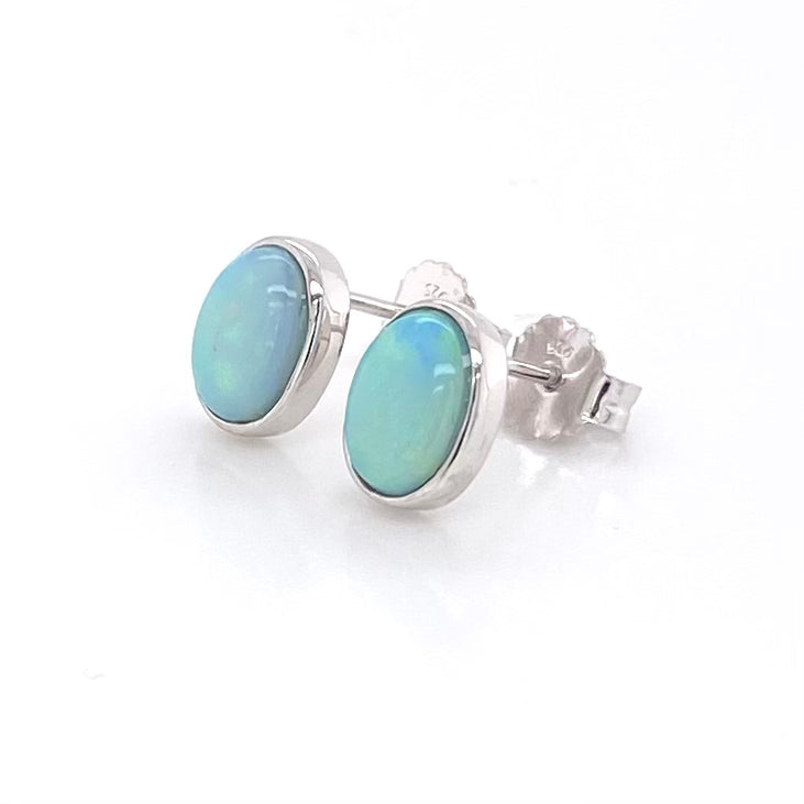 Ohrstecker – Massiver Opal Siehe 280