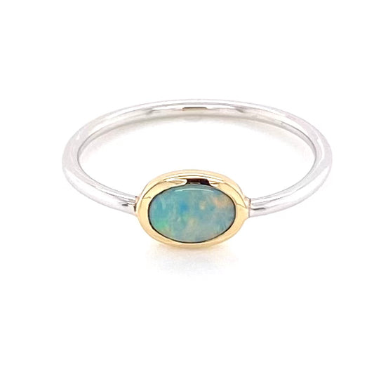 Ring - Solid opal Gsr 069