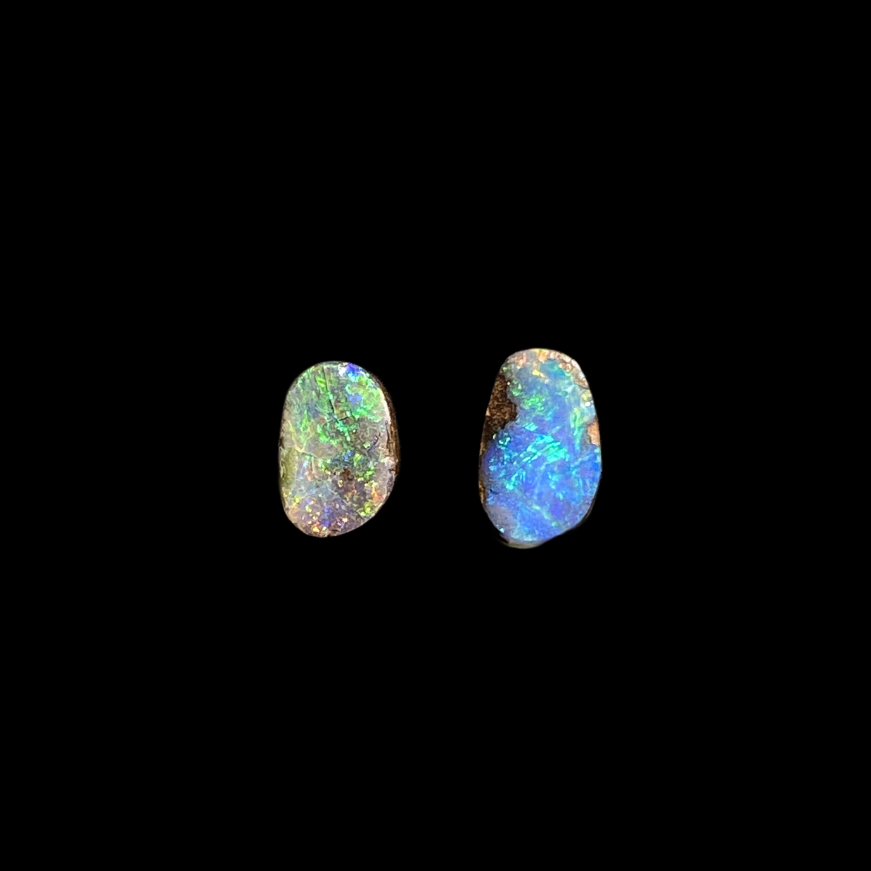 Boulder opal pair - 101491