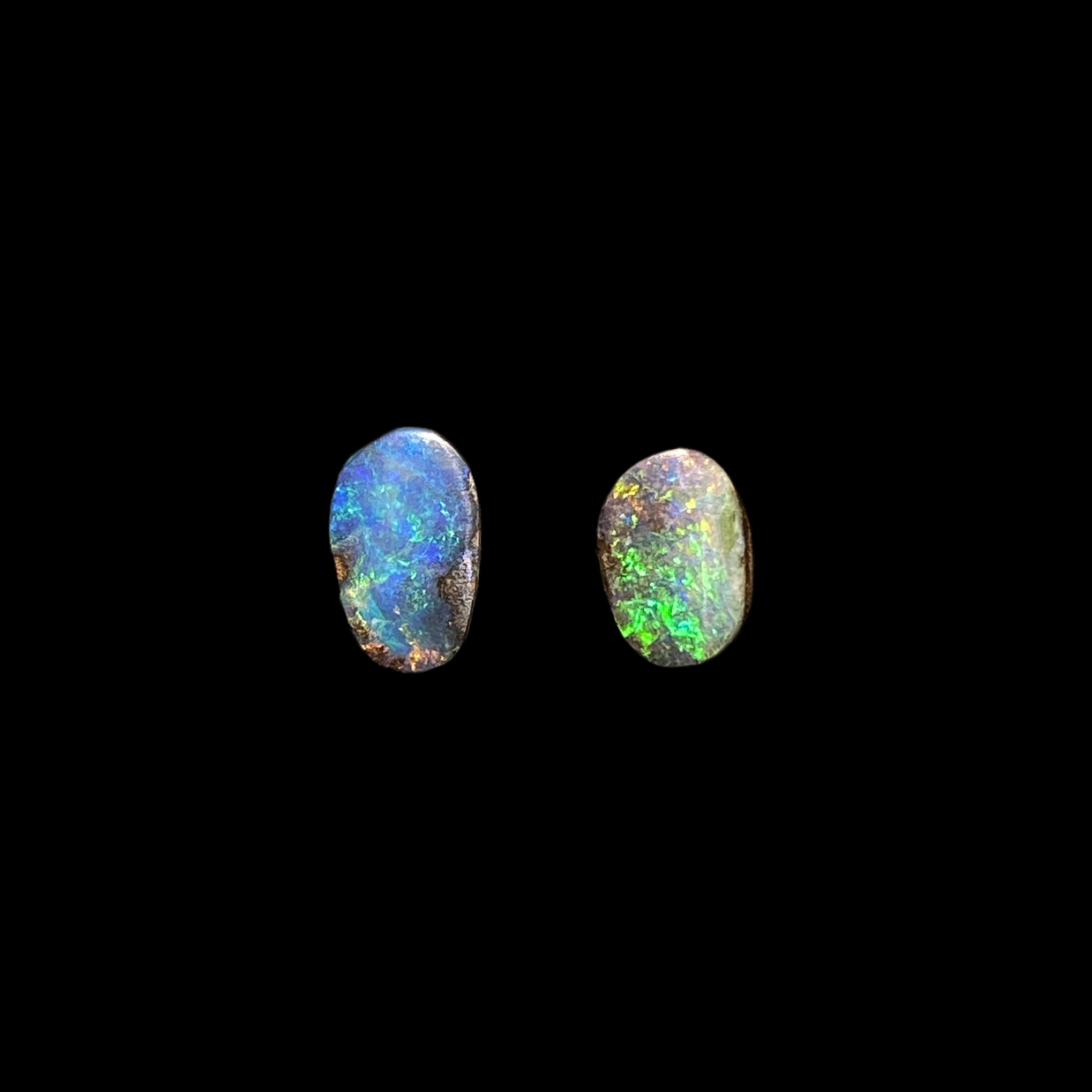 Boulder opal pair - 101491