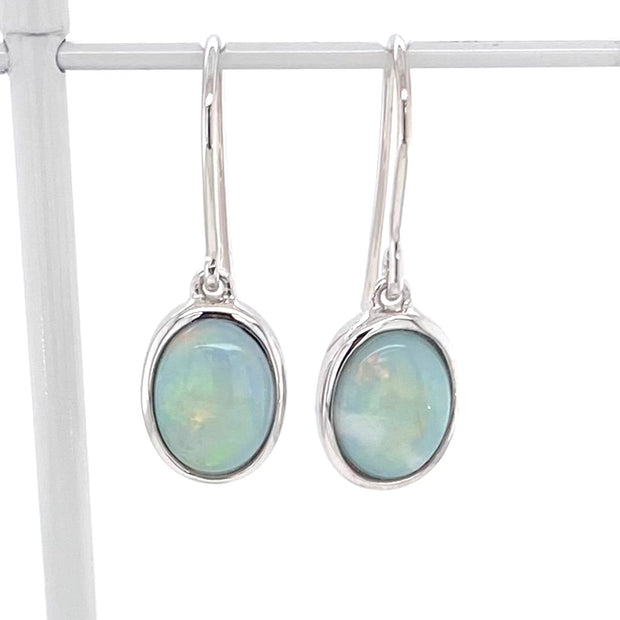 Ørehængere - Solide opaler Sh 066