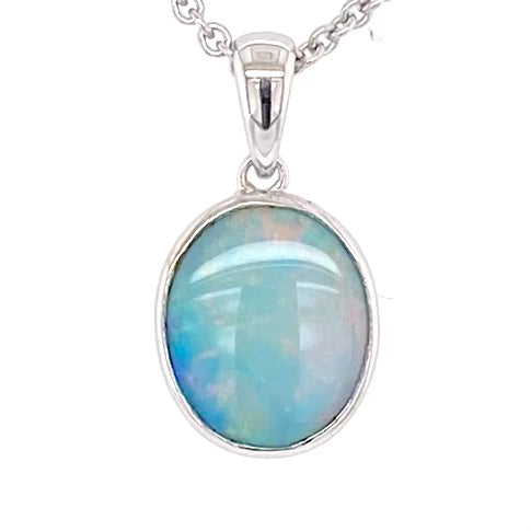 Vedhæng - Solid opal Sp 360