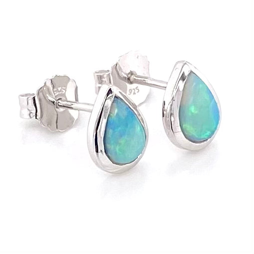 Ørestikker - Solid opal Se 373
