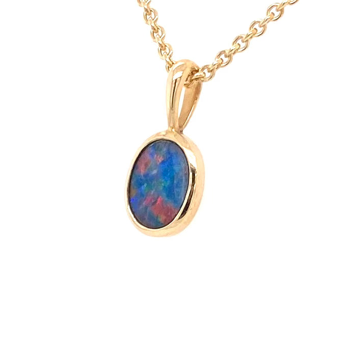Vedhæng - Doublet opal Gp 243