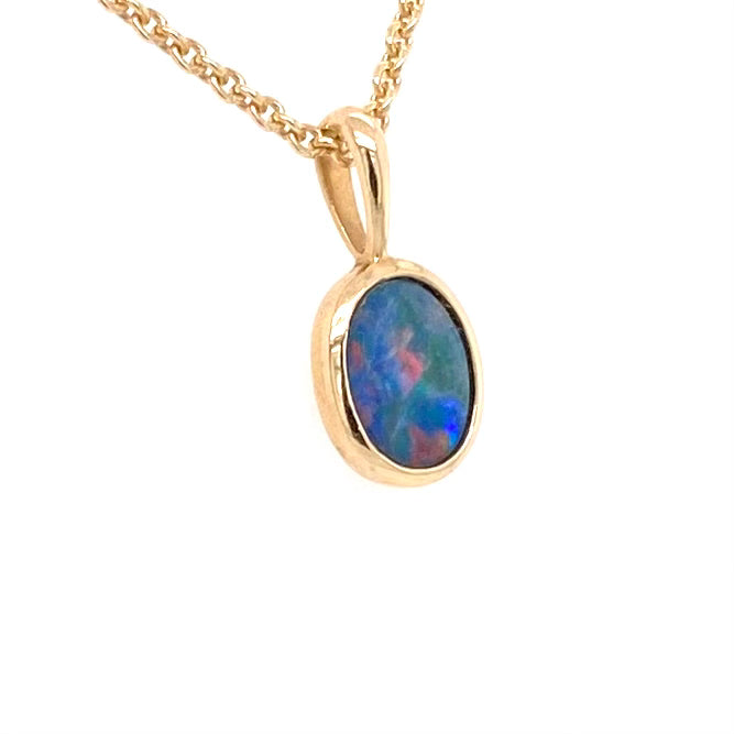 Vedhæng - Doublet opal Gp 243