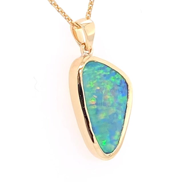 Vedhæng - Solid opal Gp 379