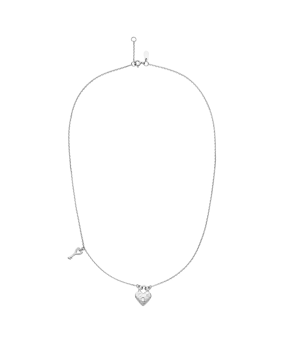 Imenda halskæde fra Maanesten. Forgyldt sølv.