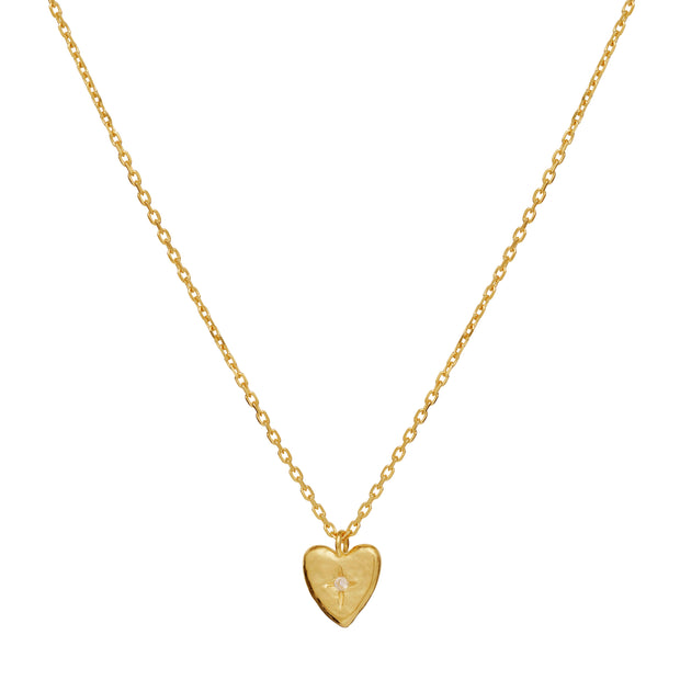 Ira halskæde fra Maanesten. Forgyldt sølv.