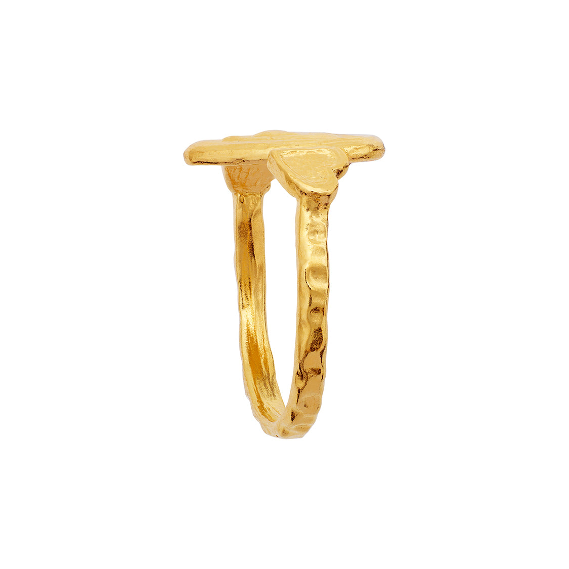 Mabel ring fra Maanesten - Forgyldt