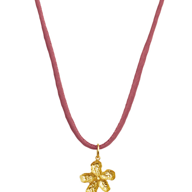 Rosa Choker  halskæde fra Maanesten.