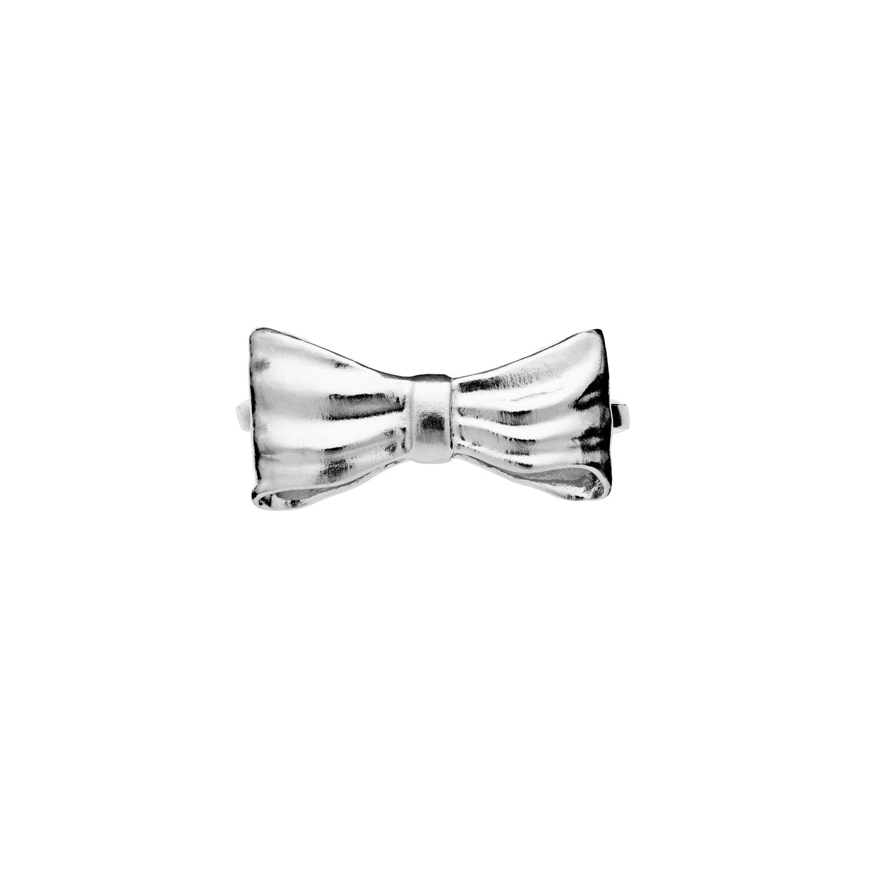 Satin ring fra Maanesten. Sterling sølv.