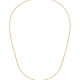 Tide halskæde fra Maanesten. Forgyldt med lille delfin vedhæng.