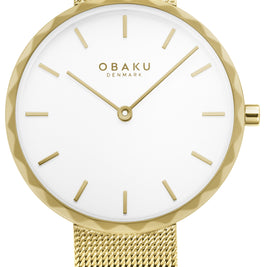 Damenuhr - Folder Gold