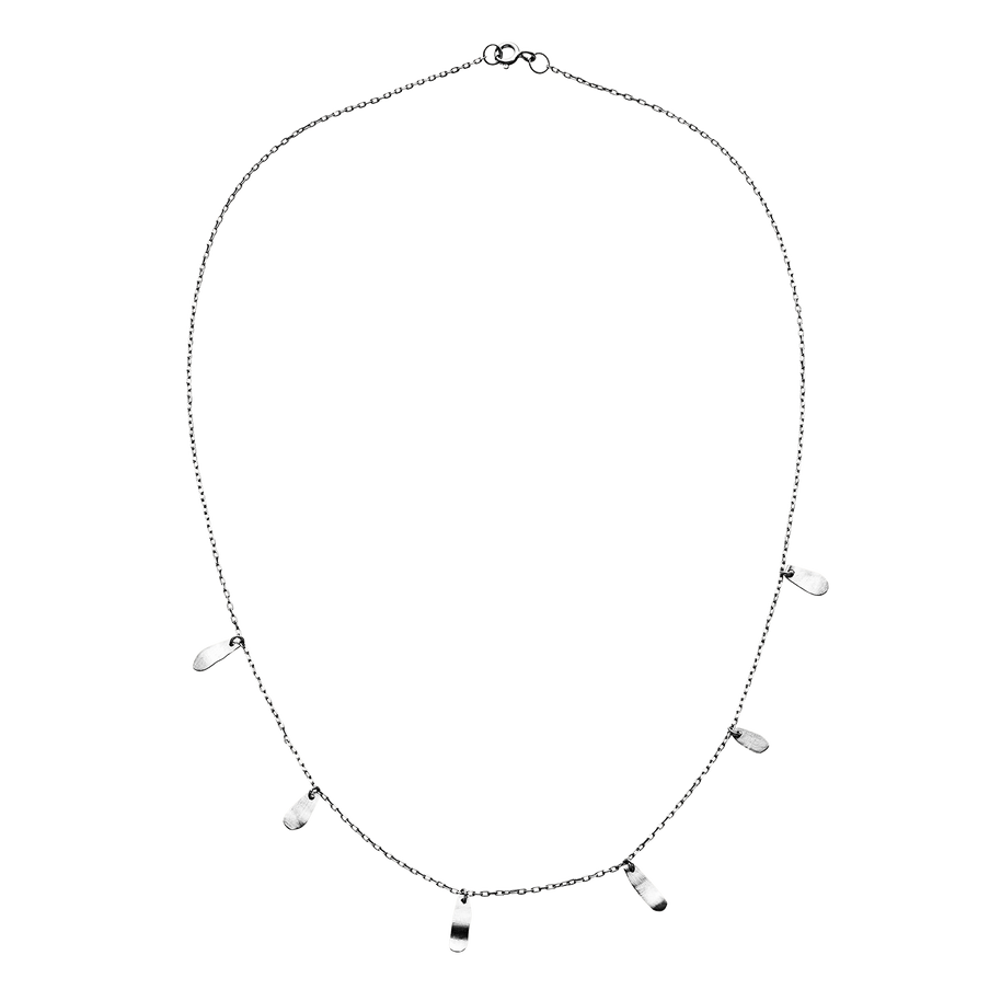 Columbine halskæde fra Maanesten. Sterling sølv.