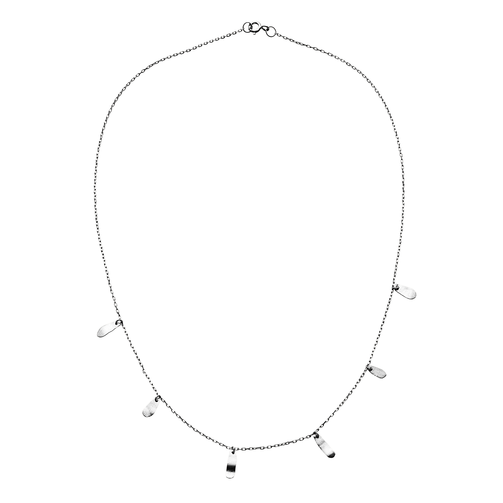 Columbine halskæde fra Maanesten. Sterling sølv.