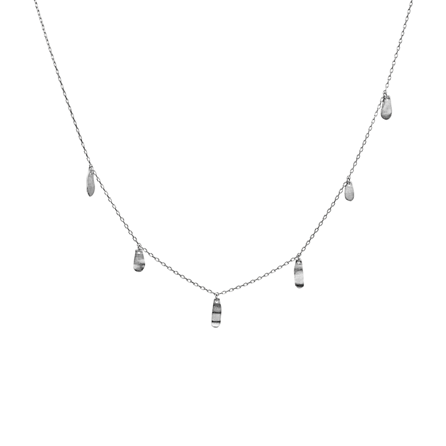 Columbine halskæde fra Maanesten. Sterling sølv.