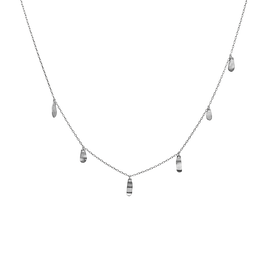 Columbine halskæde fra Maanesten. Sterling sølv.