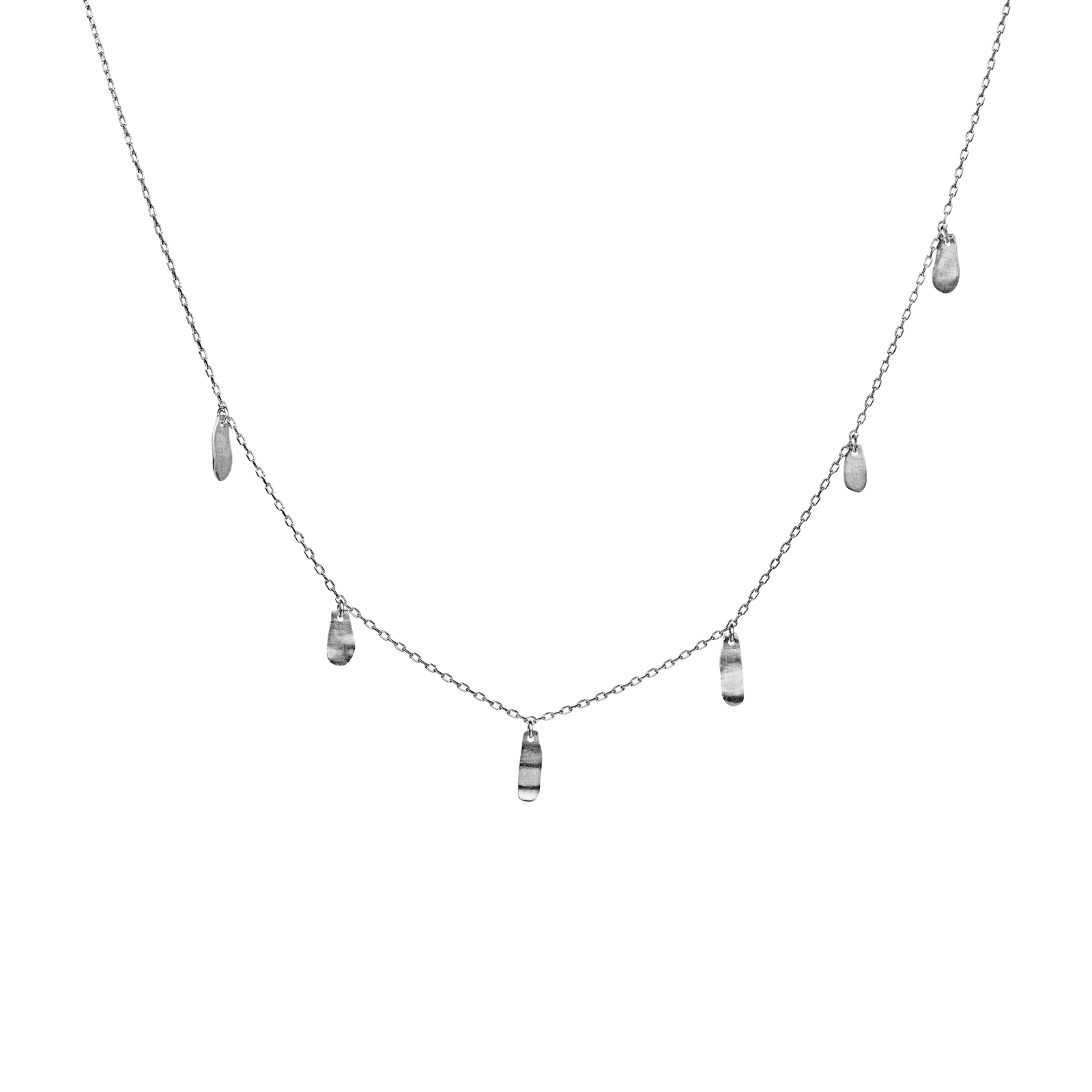 Columbine halskæde fra Maanesten. Sterling sølv.