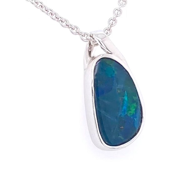 Anhänger - Doublet Opal Sp 161