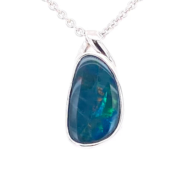 Anhänger - Doublet Opal Sp 161