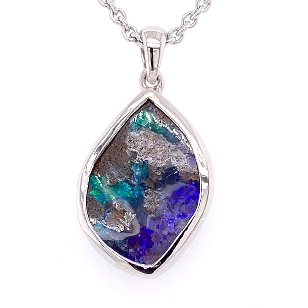 Anhänger - Massiver Boulderopal Sp 142