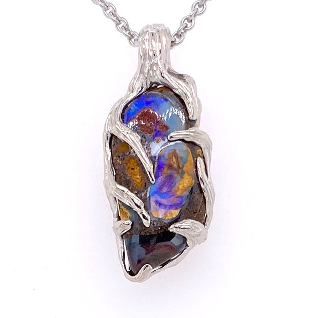 Anhänger - Massiver Boulderopal Sp 126