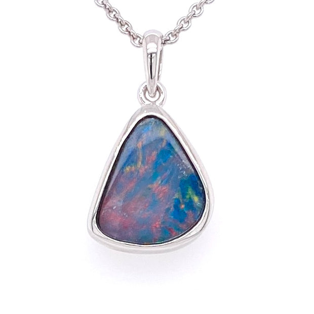 Anhänger - Doublet-Opal Sp 213