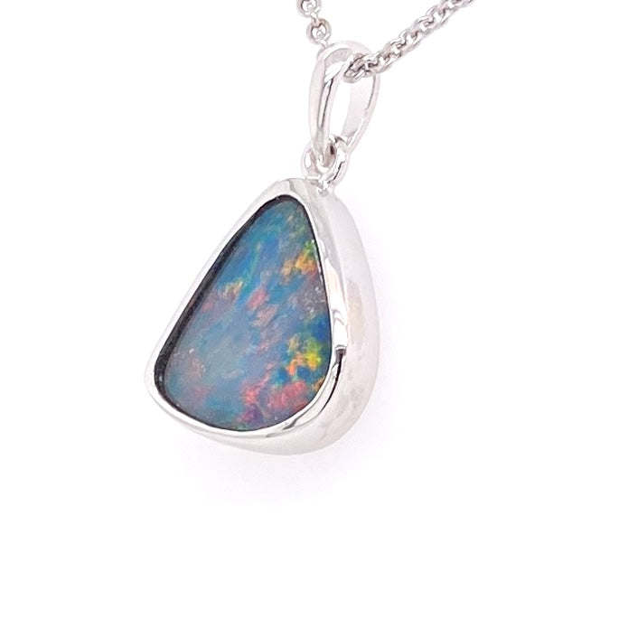 Anhänger - Doublet-Opal Sp 213