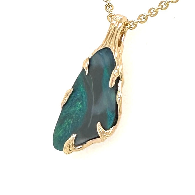 Vedhæng - Solid opal GP 208