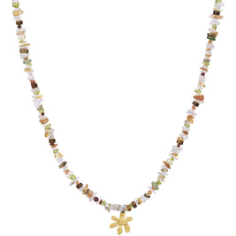 Katinka halskæde fra Maanesten. Forgyldt sølv.