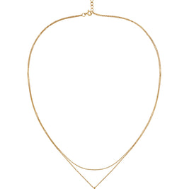 Marion halskæde fra Maanesten. Forgyldt.