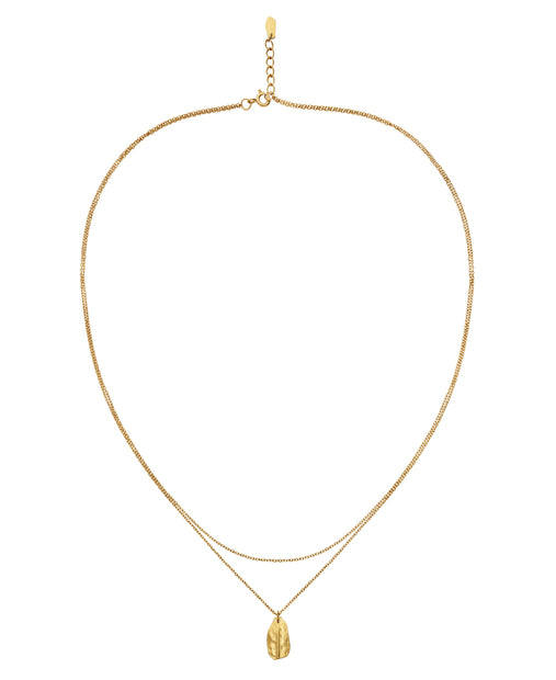 Marion halskæde fra Maanesten. Forgyldt.