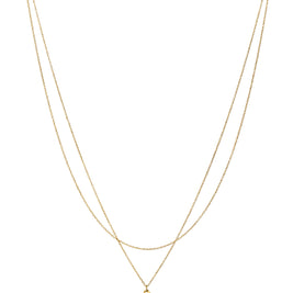 Marion halskæde fra Maanesten. Forgyldt sølv.