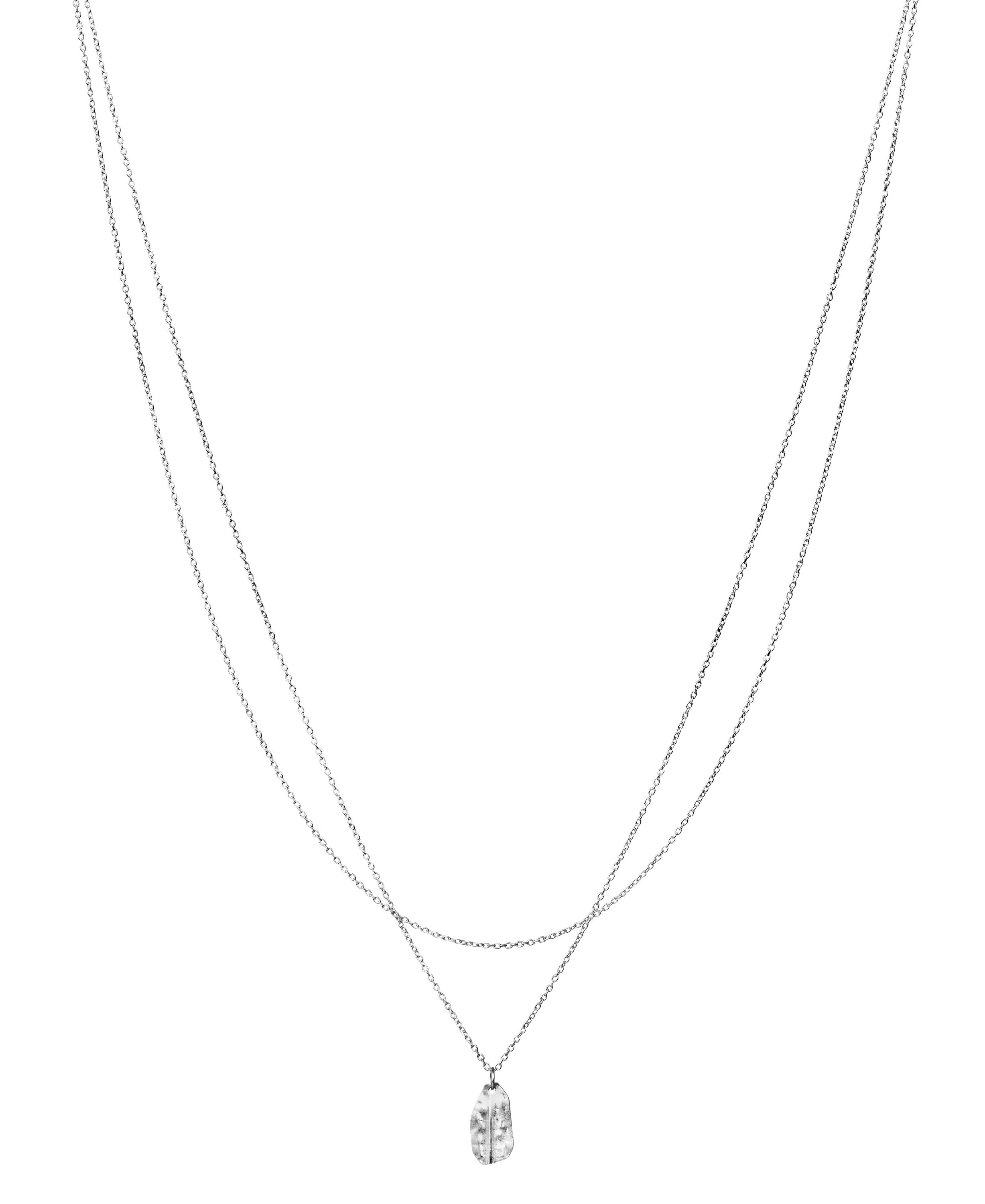 Marion halskæde fra Maanesten. Sølv.