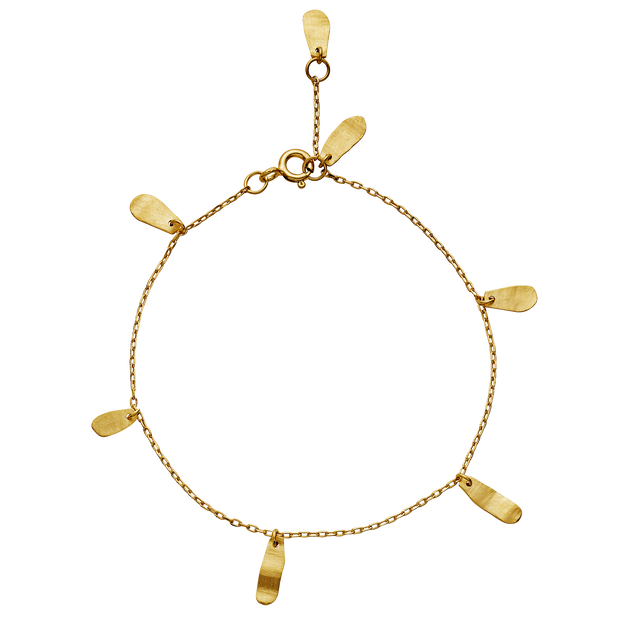 Micella armbånd fra Maanesten. Forgylt sølv. Justerbar.