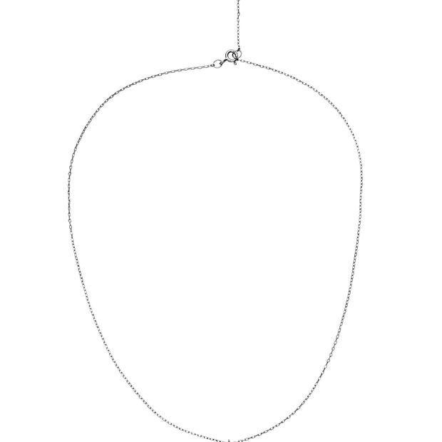 Mimi halskæde fra Maanesten. Sterling sølv med lille blomst.