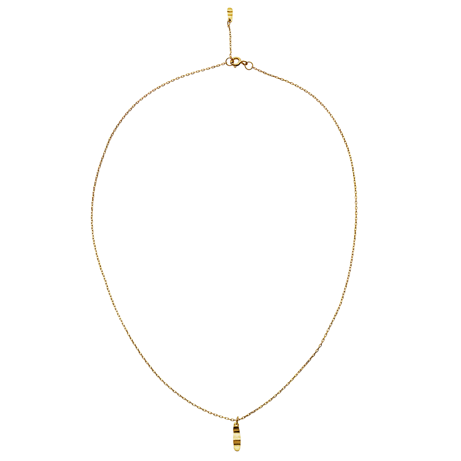 Marion halskæde fra Maanesten. Forgyldt sølv.