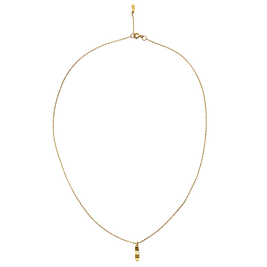 Marion halskæde fra Maanesten. Forgyldt sølv.