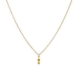 Marion halskæde fra Maanesten. Forgyldt sølv.