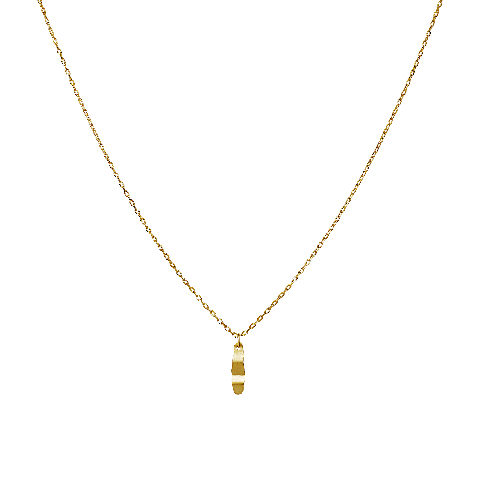 Marion halskæde fra Maanesten. Forgyldt sølv.