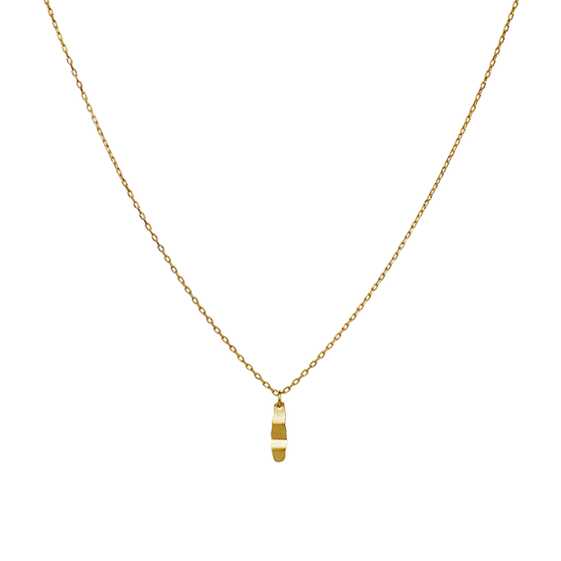 Marion halskæde fra Maanesten. Forgyldt sølv.