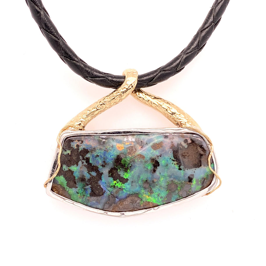 Anhänger - Massiver Boulderopal Gsp 051