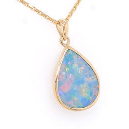 Vedhæng - Doublet opal Gp 107