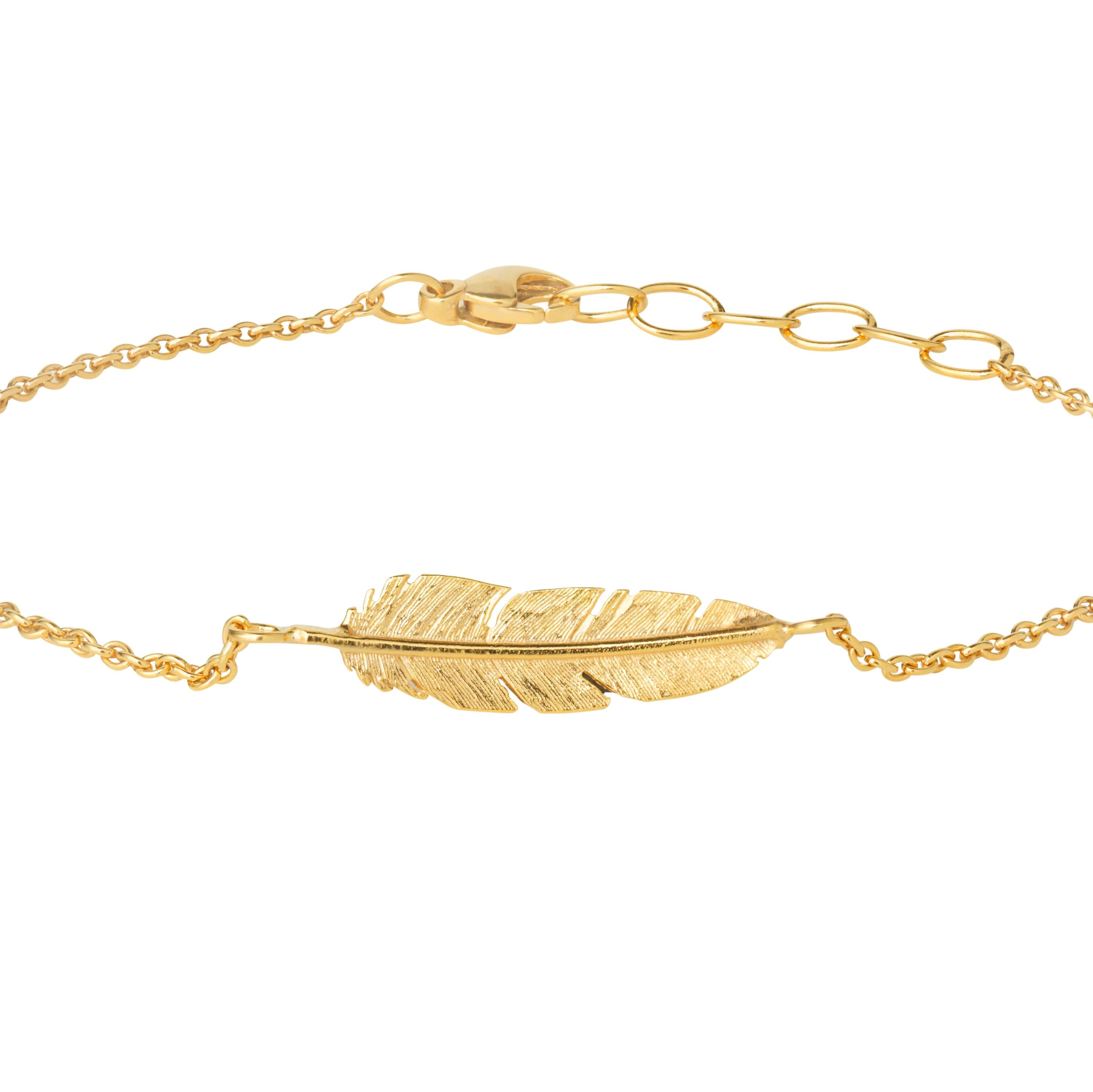 Armbånd - Fjer lille