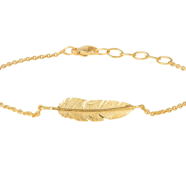 Armbånd - Fjer lille