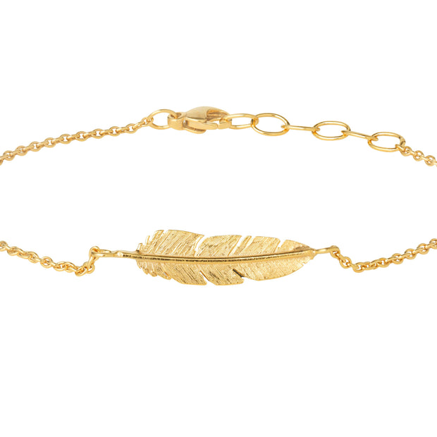 Armbånd - Fjer lille