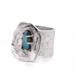 Ring – Massiver Boulderopal Sr 040