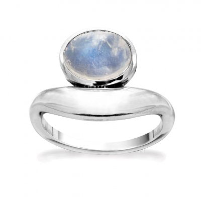 Ring - Marble Blue