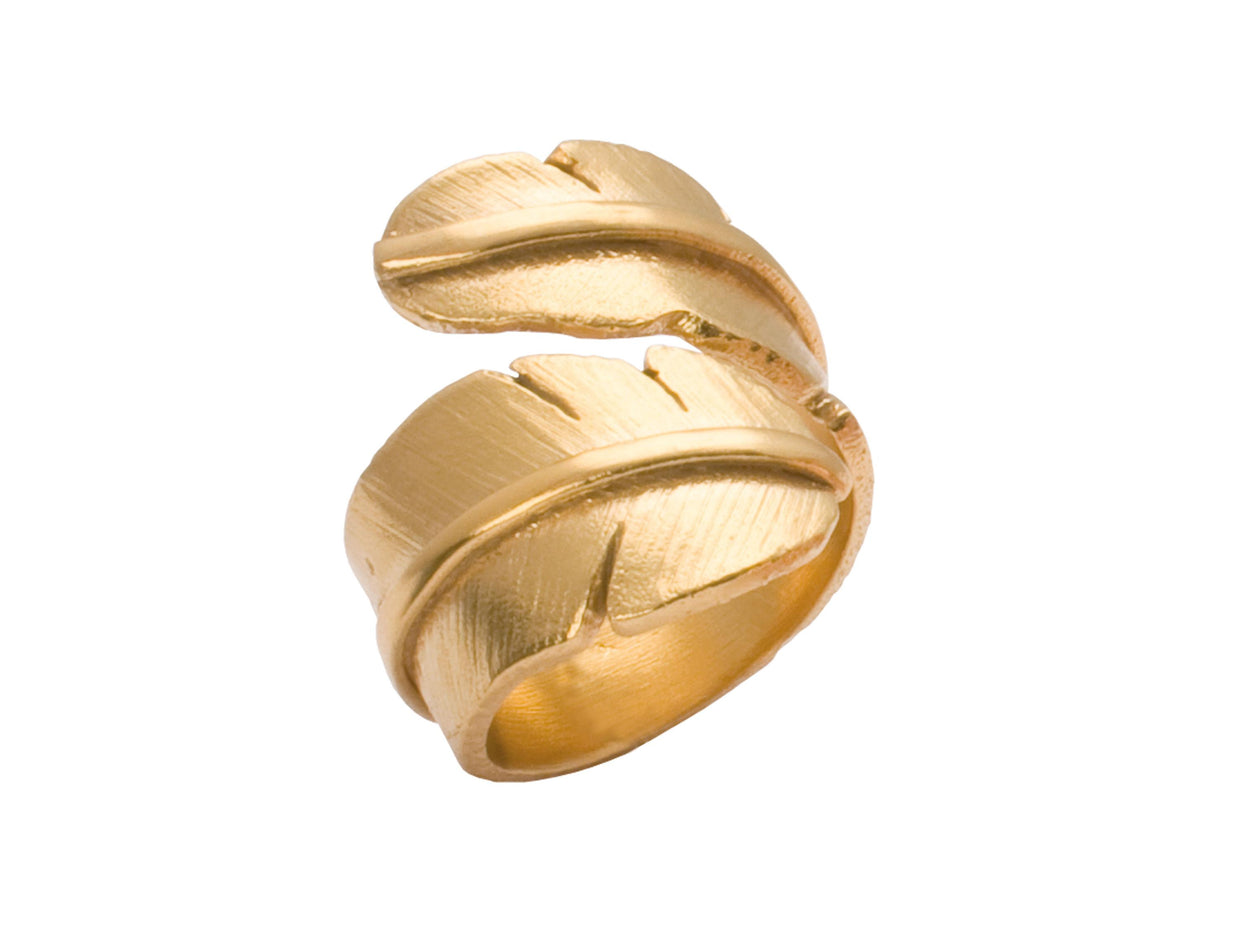 Ring - Fjer bred