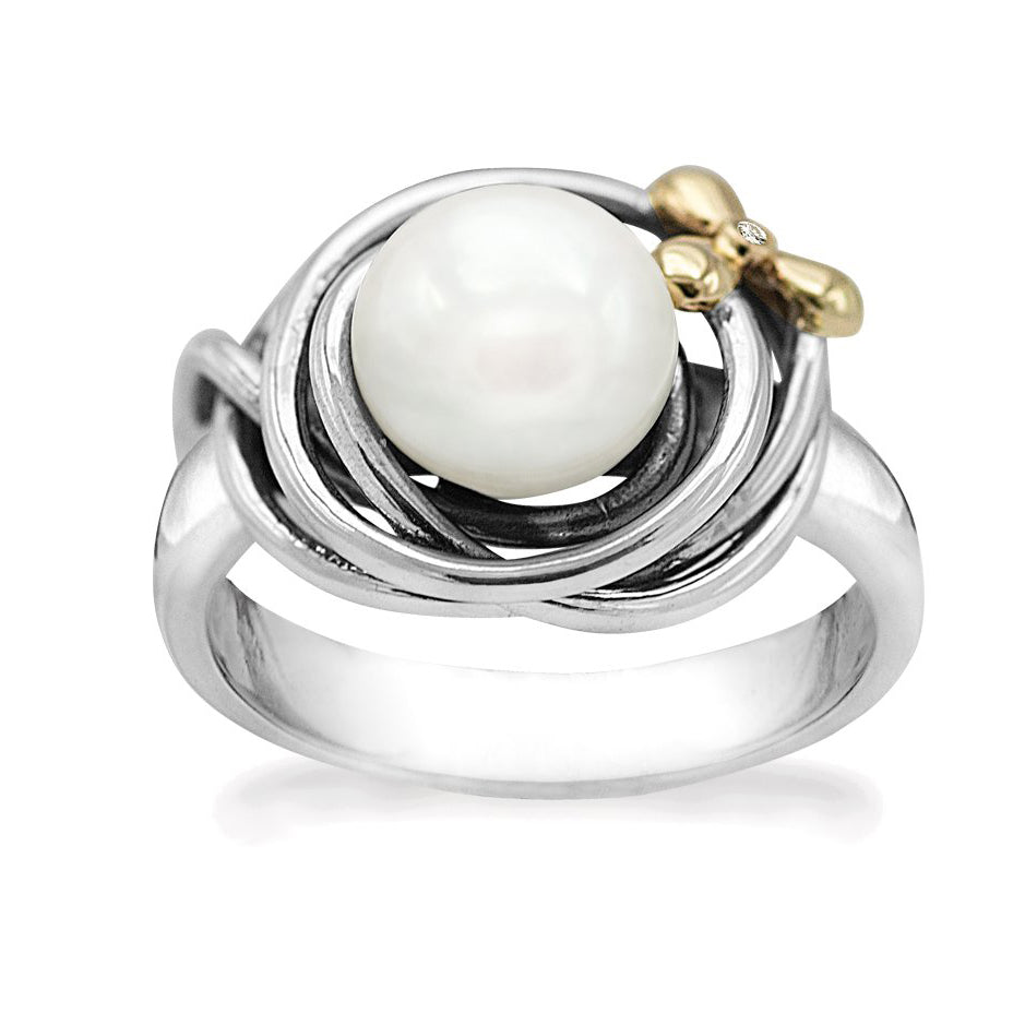 Ring - Golden flower